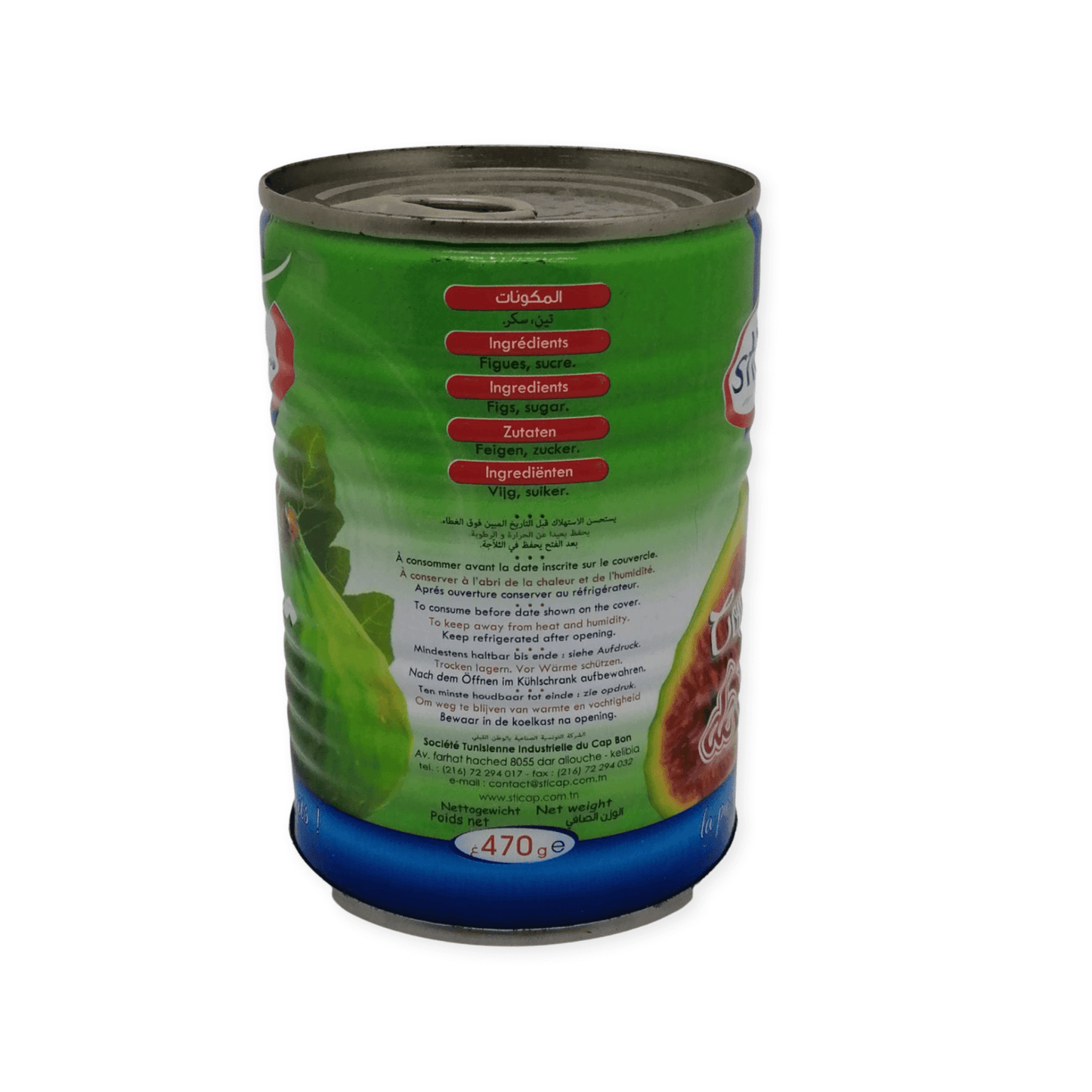 Nordafrikanische Feigenmarmelade-Sticap-470g