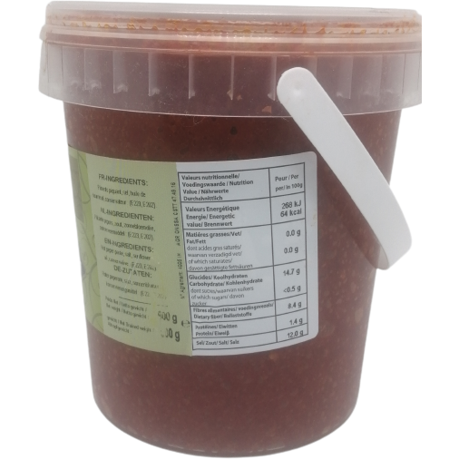 Marokkanische Harissa-Brindolive-500g/370g