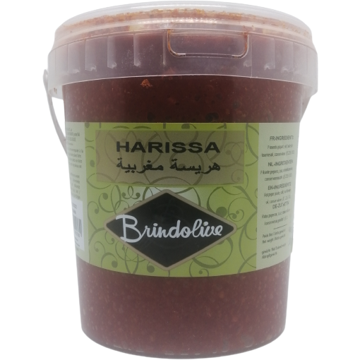 Marokkanische Harissa-Brindolive-500g/370g