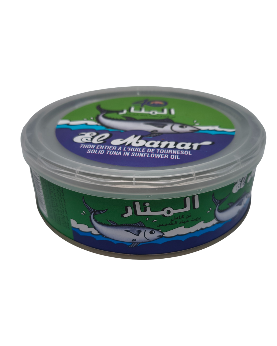 قطع تونة تونسية بزيت دوار الشمس - المنار - 1.8 كجم