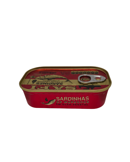 سردين متوسطي بصلصة الطماطم-التونسي-المنار -125 جرام