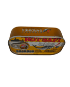 Marokkanische Sardinen mit Planzenöl -sharf-SAFI-125g