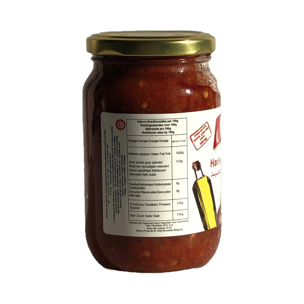 Tunesische Harissa- Moona- traditionelle Harissa-350g