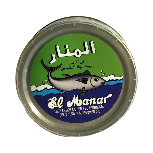 Thunfisch ganz in Sonnenblumenöl, El Manar, 700 g