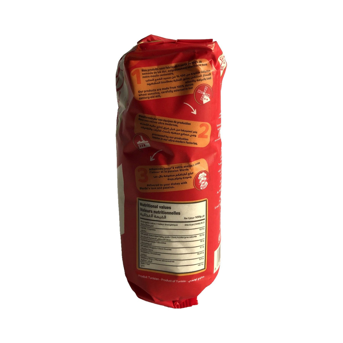 Tunesischer Grieß - dünn - Warda-1 KG