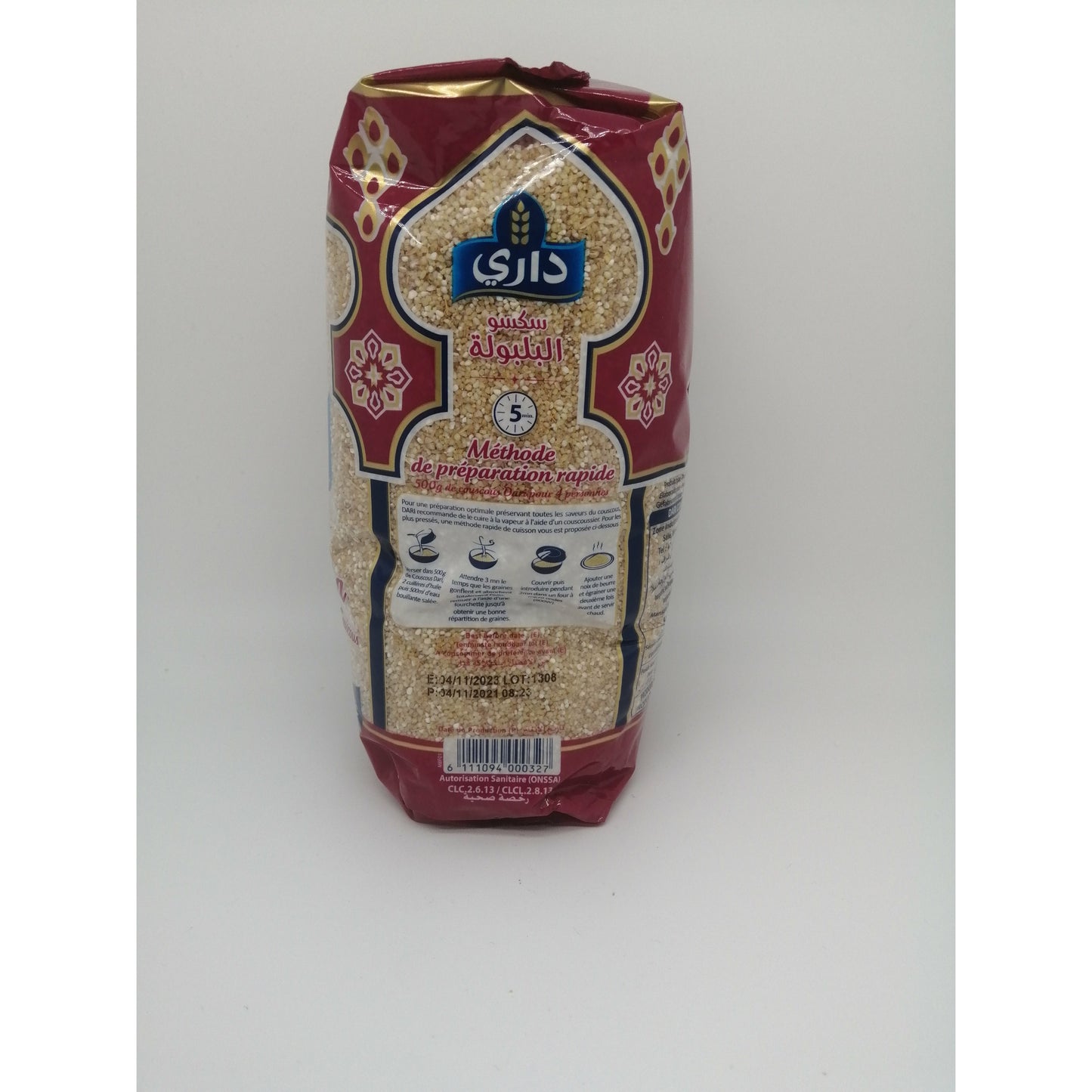 marokkanische Gerste Couscous-DARI-1 KG