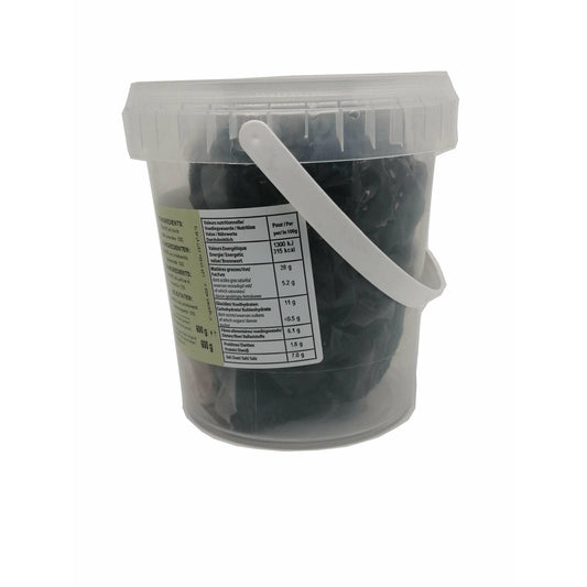 marokkische schwarze Oliven- Brindolive-600g