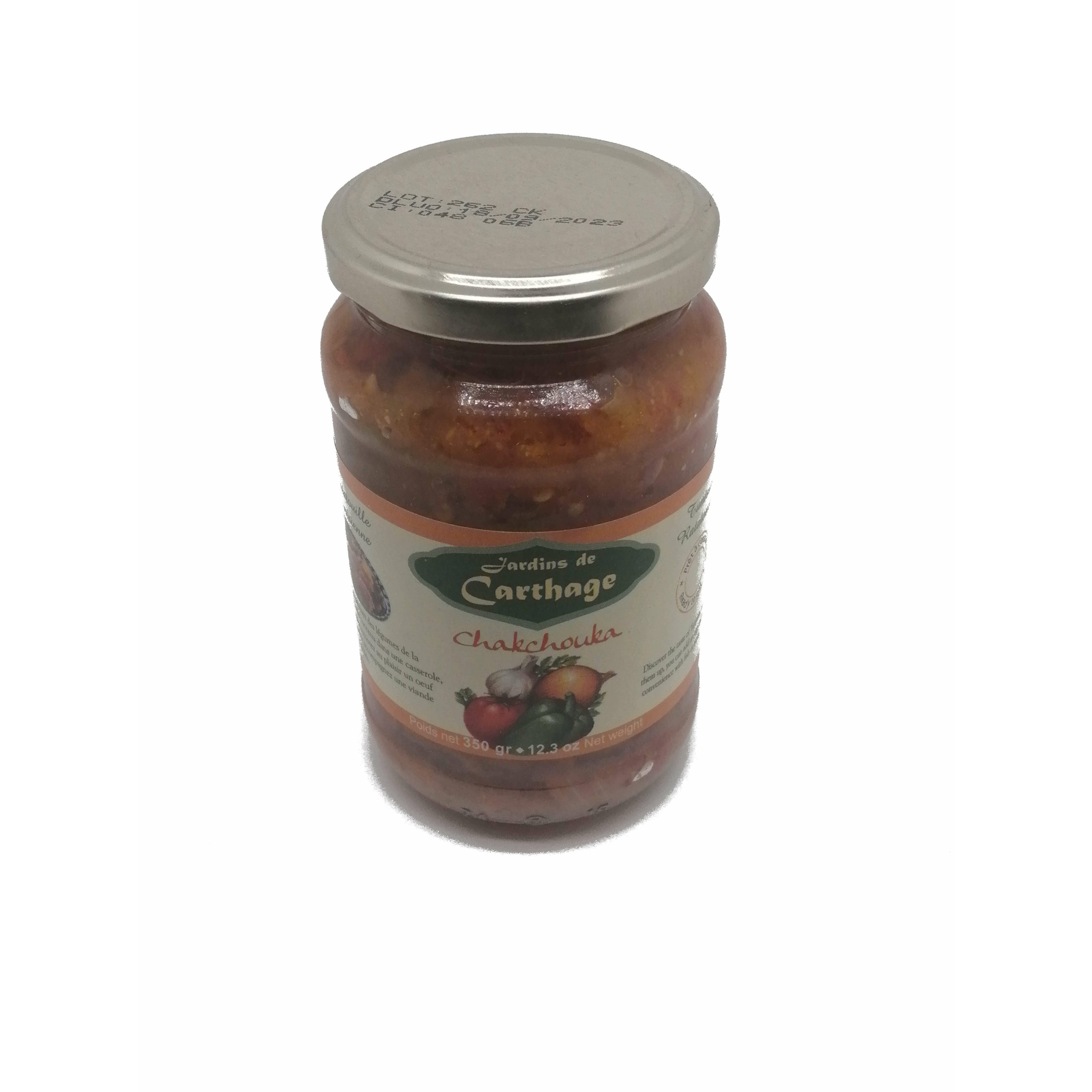 Tunesische Chakchouka- Jardins de Carthage-350g – RatelFood Tunesische Chakchouka- Jardins de Carthage-350g – RatelFood