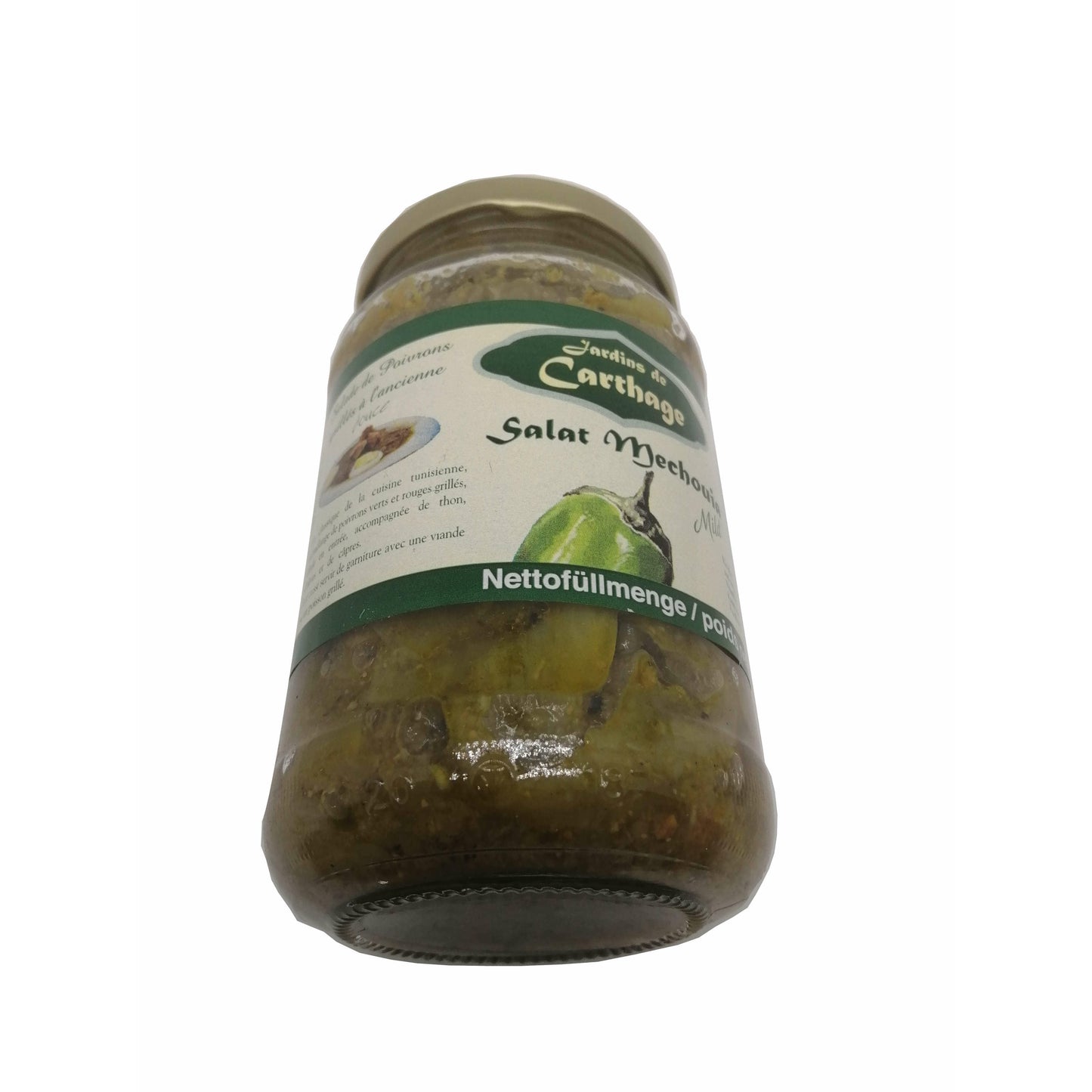 Tunesische gegrillter Salat-Mild-Jardins de Carthage-350g