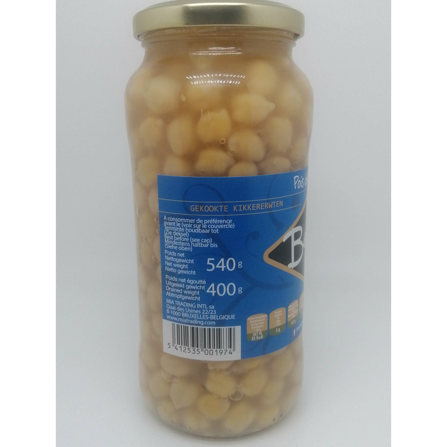 marokkanische kichererbsen-Bogrin-540 g