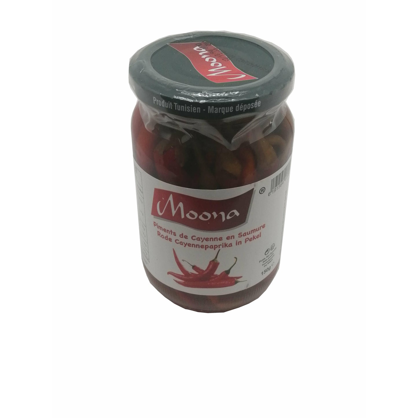 Roter tunesische Cayenne Pfeffer-Moona-150g