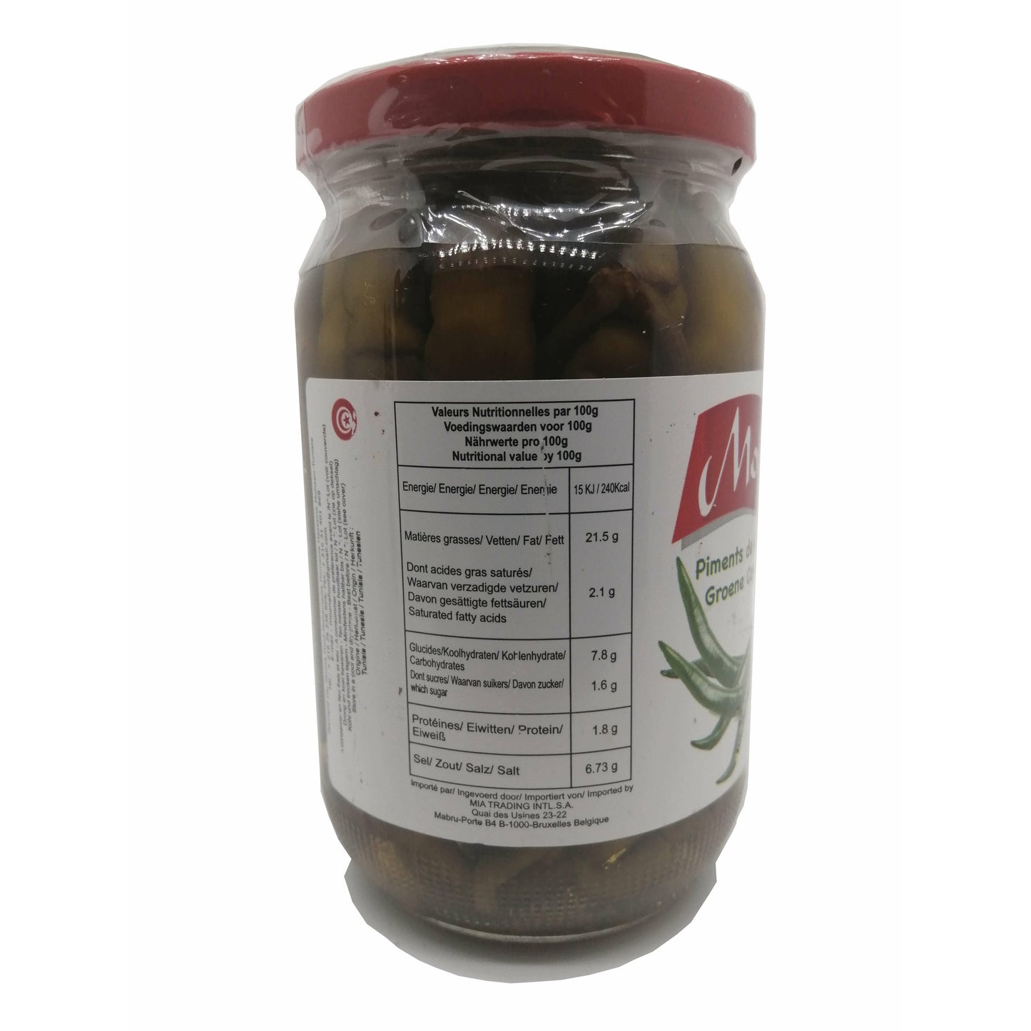 Tunesischer grüner Cayenne Pfeffer-Moona-150g