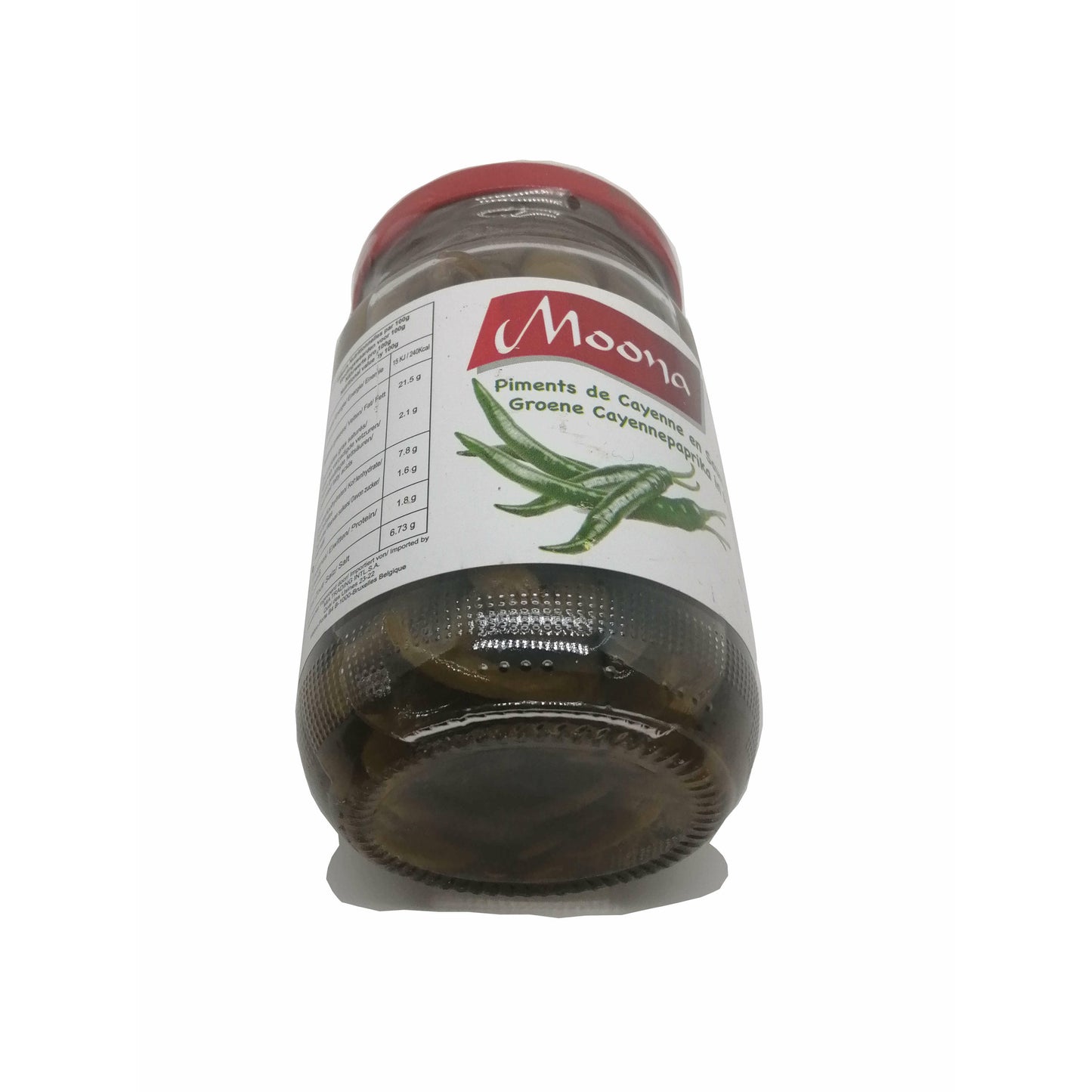 Tunesischer grüner Cayenne Pfeffer-Moona-150g