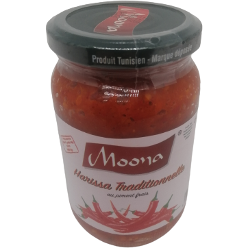 Tunesische Harissa- Moona- traditionelle Harissa-350g