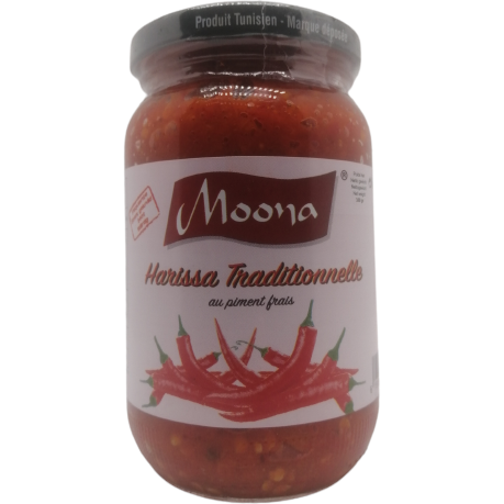 Tunesische Harissa- Moona- traditionelle Harissa-350g